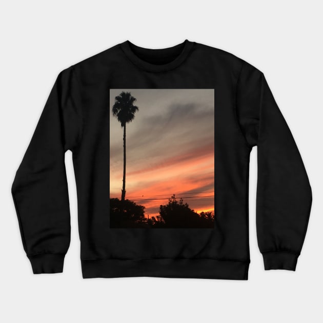 Palm tree Crewneck Sweatshirt by NubeintheClouds